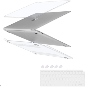 ANANYA Front & Back Case for MacBook Air 13.6 inch Cover A3240 M4 Chip 2025, A3113 M3 Chip 2024, A2681 M2 Chip 2022/2023